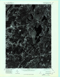 Vassalboro SW topographic map thumbnail