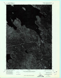 Wabassus Lake NE topographic map thumbnail