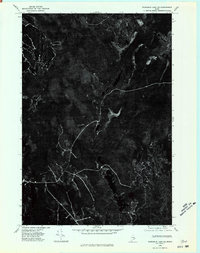 Wabassus Lake SE topographic map thumbnail