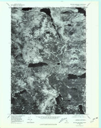 Wadleigh Mountain 1978 topographic map thumbnail