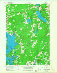 Waldoboro East 1965 topographic map thumbnail