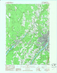 Waterville 1982 topographic map preview