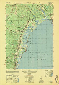 Wells 1949 topographic map thumbnail