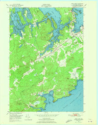 West Lubec 1949 topographic map thumbnail