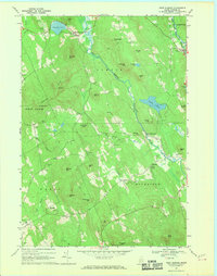 West Sumner 1967 topographic map thumbnail