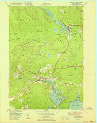 Whitneyville 1951 topographic map thumbnail