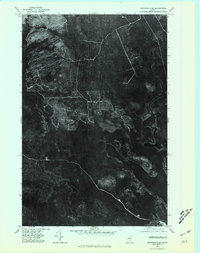 Winterville SE 1975 topographic map thumbnail