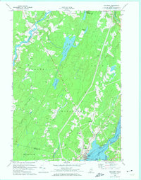 Wiscasset 1970 topographic map thumbnail