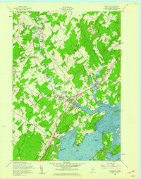 Yarmouth 1957 topographic map thumbnail