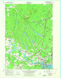 York Harbor 1956 topographic map thumbnail