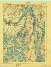 Bath 1894 topographic map thumbnail