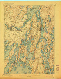 Bath 1894 topographic map thumbnail