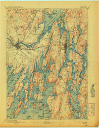 Bath 1894 topographic map thumbnail