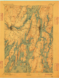 Bath 1894 topographic map thumbnail