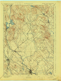 Berwick 1893 topographic map thumbnail