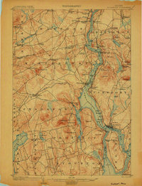 Bucksport 1902 topographic map preview