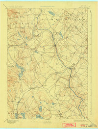 Buxton 1892 topographic map thumbnail