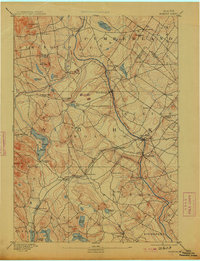 Buxton 1892 topographic map thumbnail