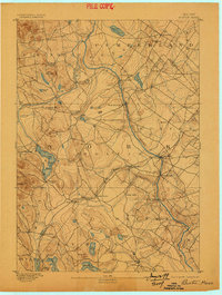 Buxton 1893 topographic map thumbnail