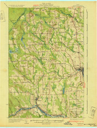 Caribou 1932 topographic map thumbnail