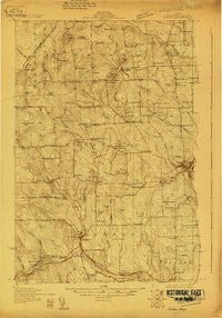 Caribou 1929 topographic map thumbnail