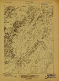 Casco Bay 1914 topographic map thumbnail