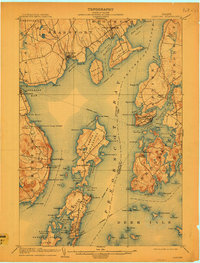 Castine 1904 topographic map thumbnail