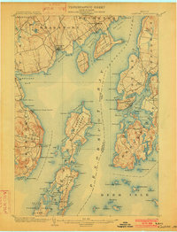 Castine 1902 topographic map thumbnail