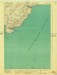 Cutler 1918 topographic map preview