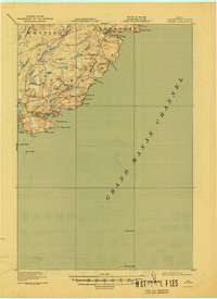 Cutler 1918 topographic map thumbnail