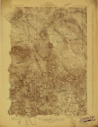 Dead River 1931 topographic map thumbnail
