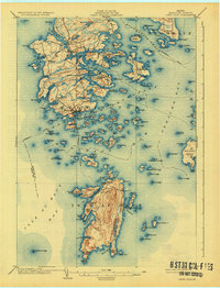 Deer Isle 1904 topographic map thumbnail
