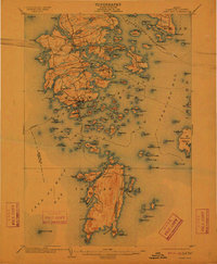 Deer Isle 1904 topographic map thumbnail