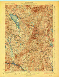 Dixfield 1929 topographic map thumbnail