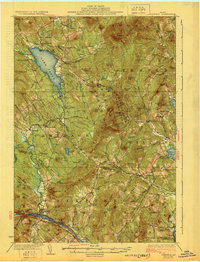 Dixfield 1929 topographic map thumbnail