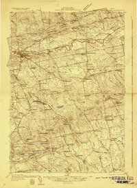 Dover-Foxcroft 1932 topographic map thumbnail