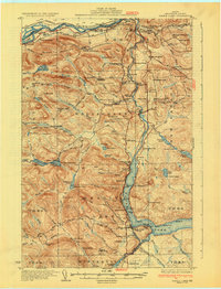 Eagle Lake 1931 topographic map thumbnail