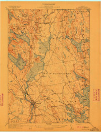 Ellsworth 1911 topographic map thumbnail