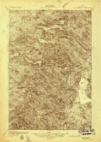 Fish River Lake 1931 topographic map thumbnail