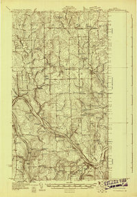 Fort Fairfield 1930 topographic map thumbnail