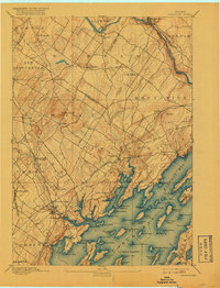 Freeport 1892 topographic map thumbnail