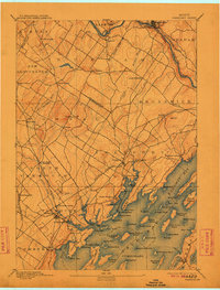 Freeport 1892 topographic map thumbnail