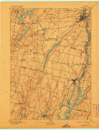 Gardiner 1892 topographic map thumbnail