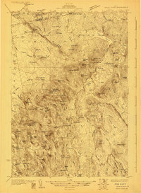 Great Pond 1929 topographic map thumbnail