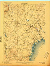 Kennebunk 1898 topographic map thumbnail