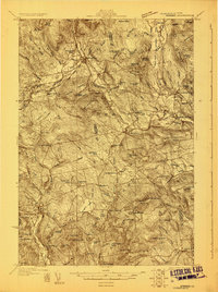Kingfield 1930 topographic map preview