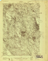 Lead Mountain 1929 topographic map thumbnail