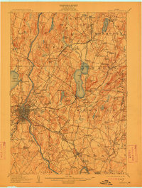 Lewiston 1908 topographic map thumbnail