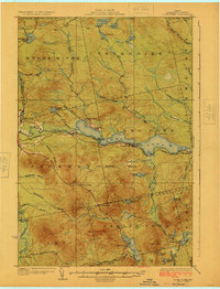 Long Pond 1924 topographic map thumbnail