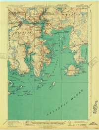 Machias 1918 topographic map thumbnail